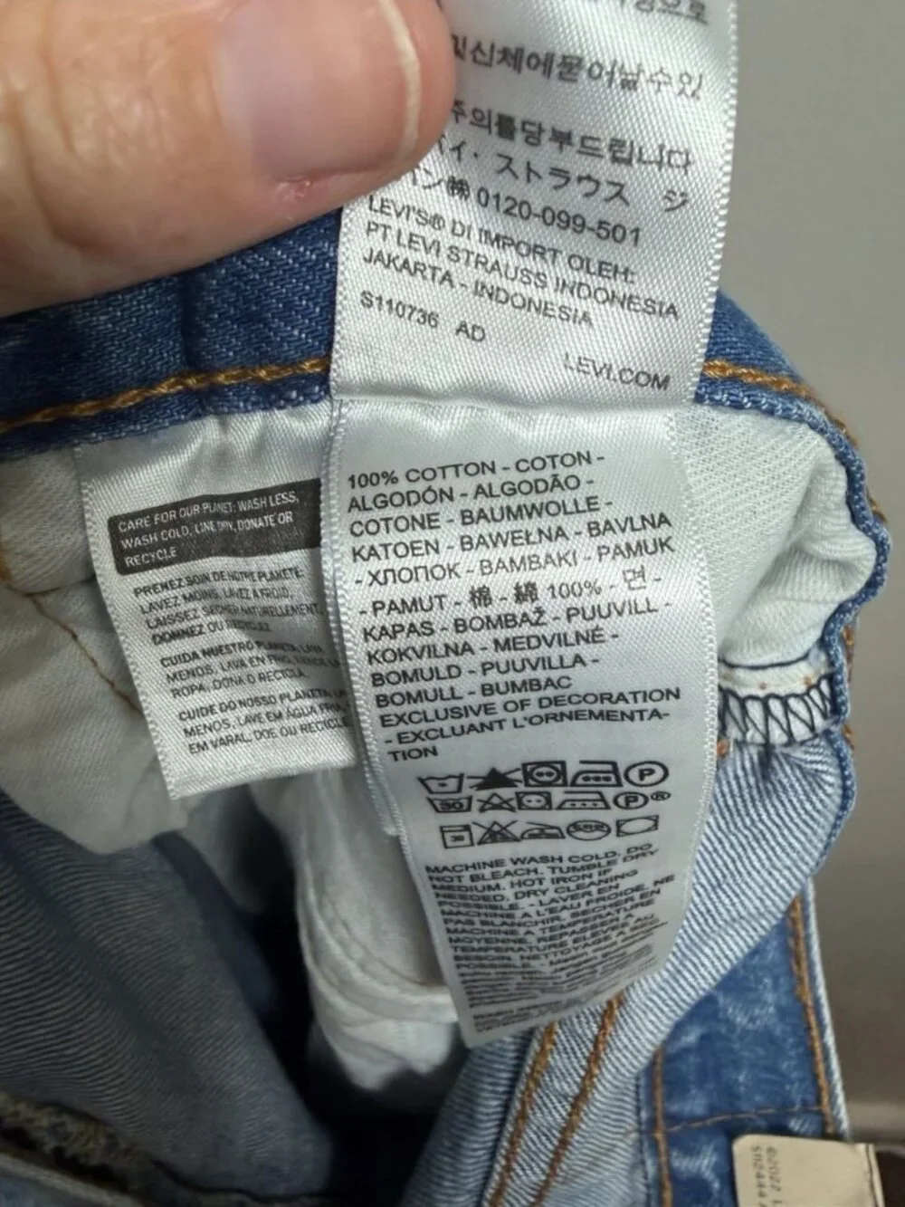 Levi's Men's 501 Original Straight Leg 32x30 Jeans Medium Wash NWT